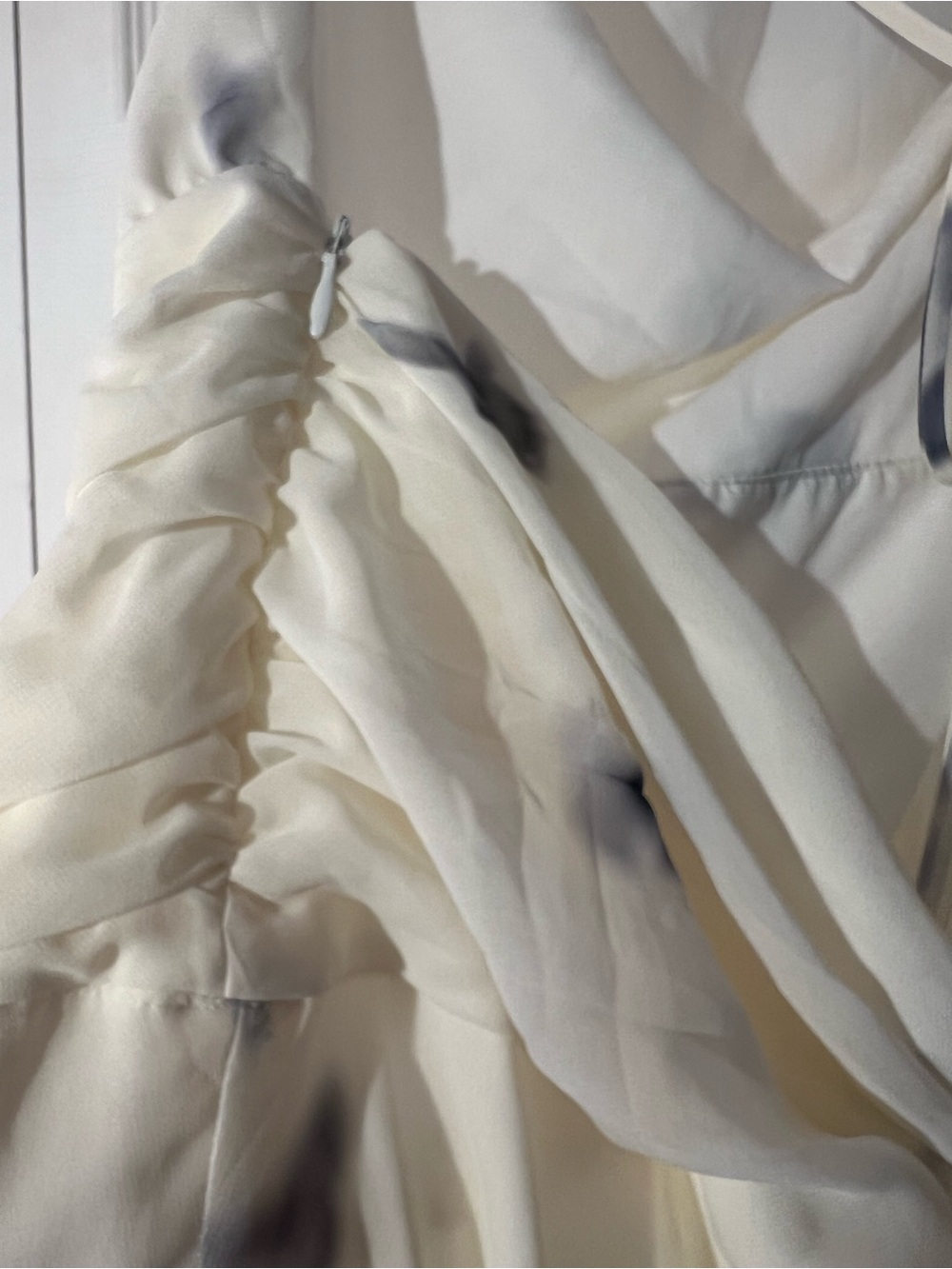 Zara Cream Open-back Halter Maxi Dress with Butterfly Print. M NWT - Picture 12 of 14